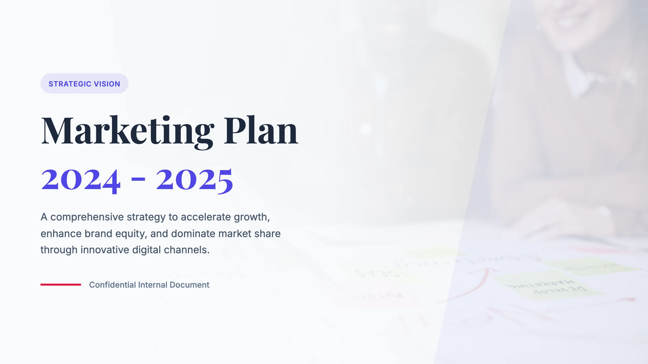 Marketing Plan: cover
