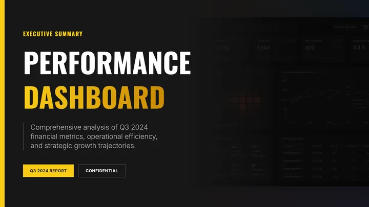 Performance Dashboard