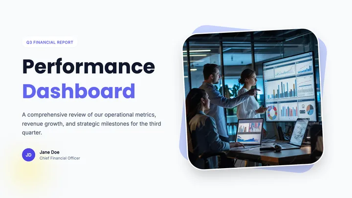 Performance Dashboard