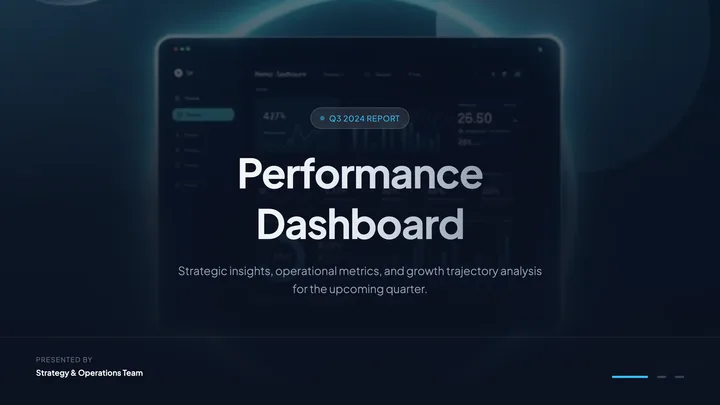 Performance Dashboard