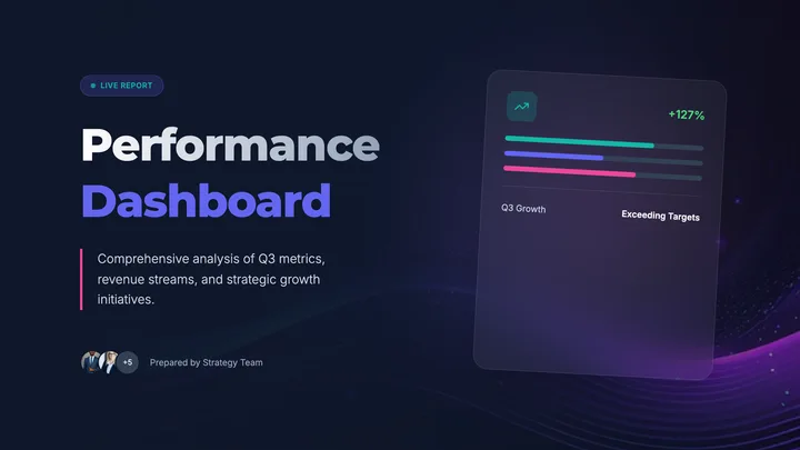 Performance Dashboard