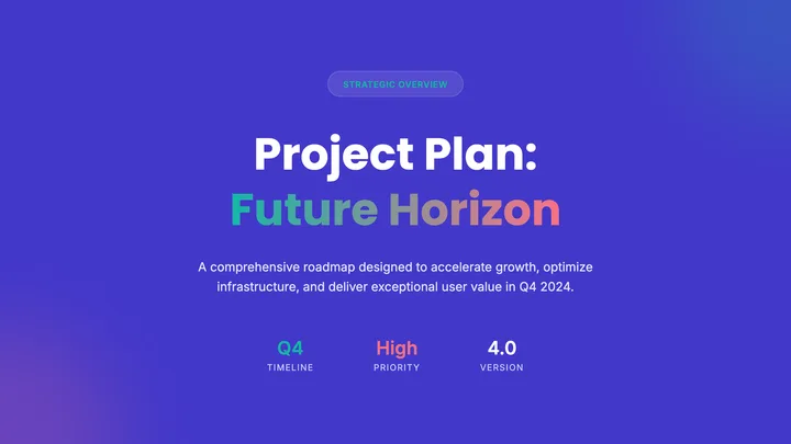 Project Plan