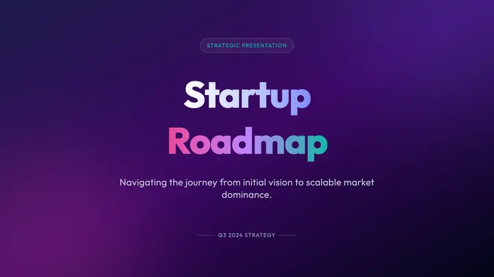 Startup Roadmap