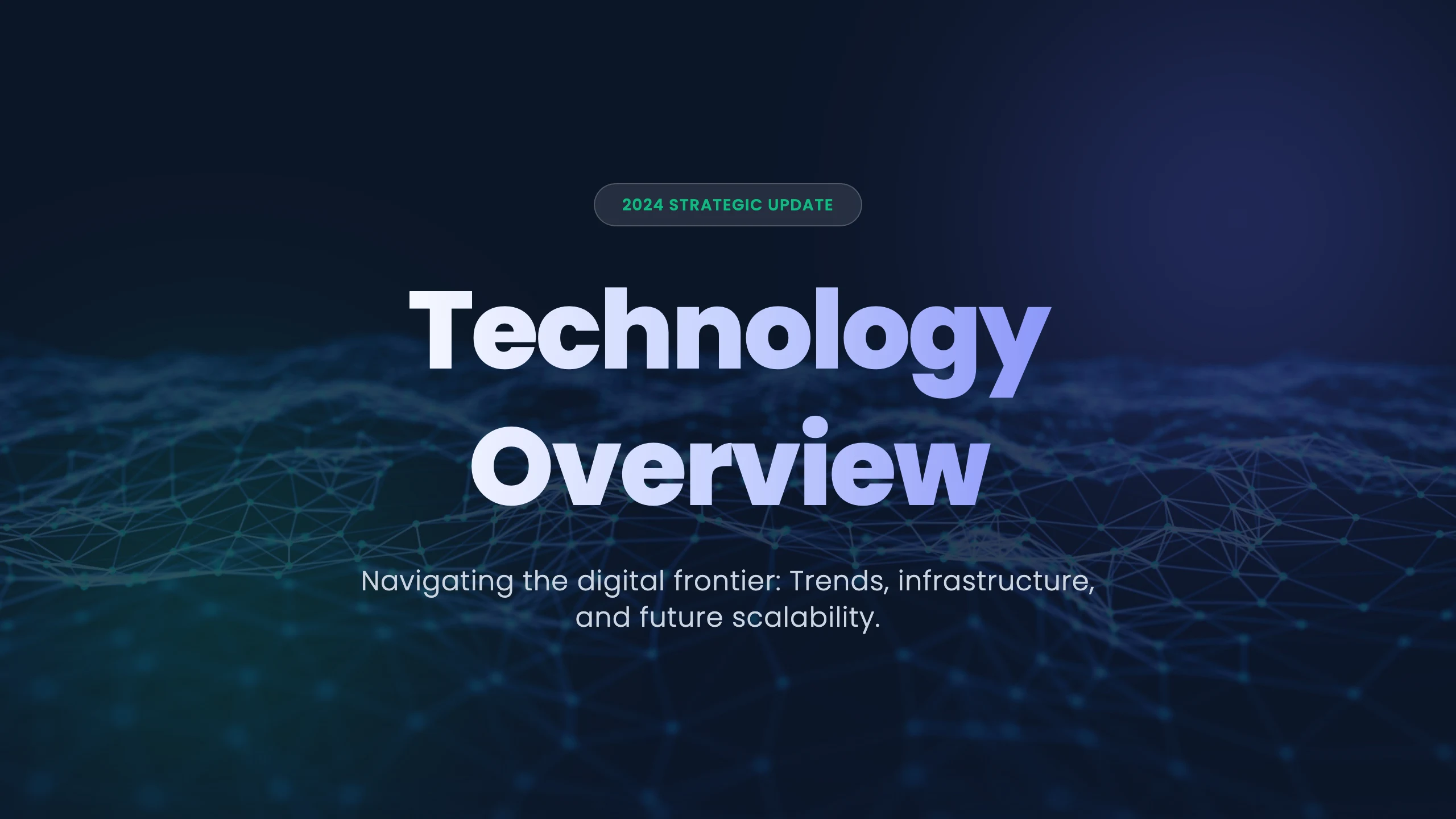 Technology Overview: cover