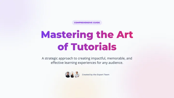 Tutorial Guide