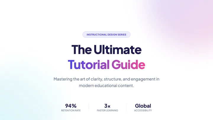 Tutorial Guide
