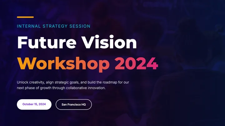 Workshop Slides