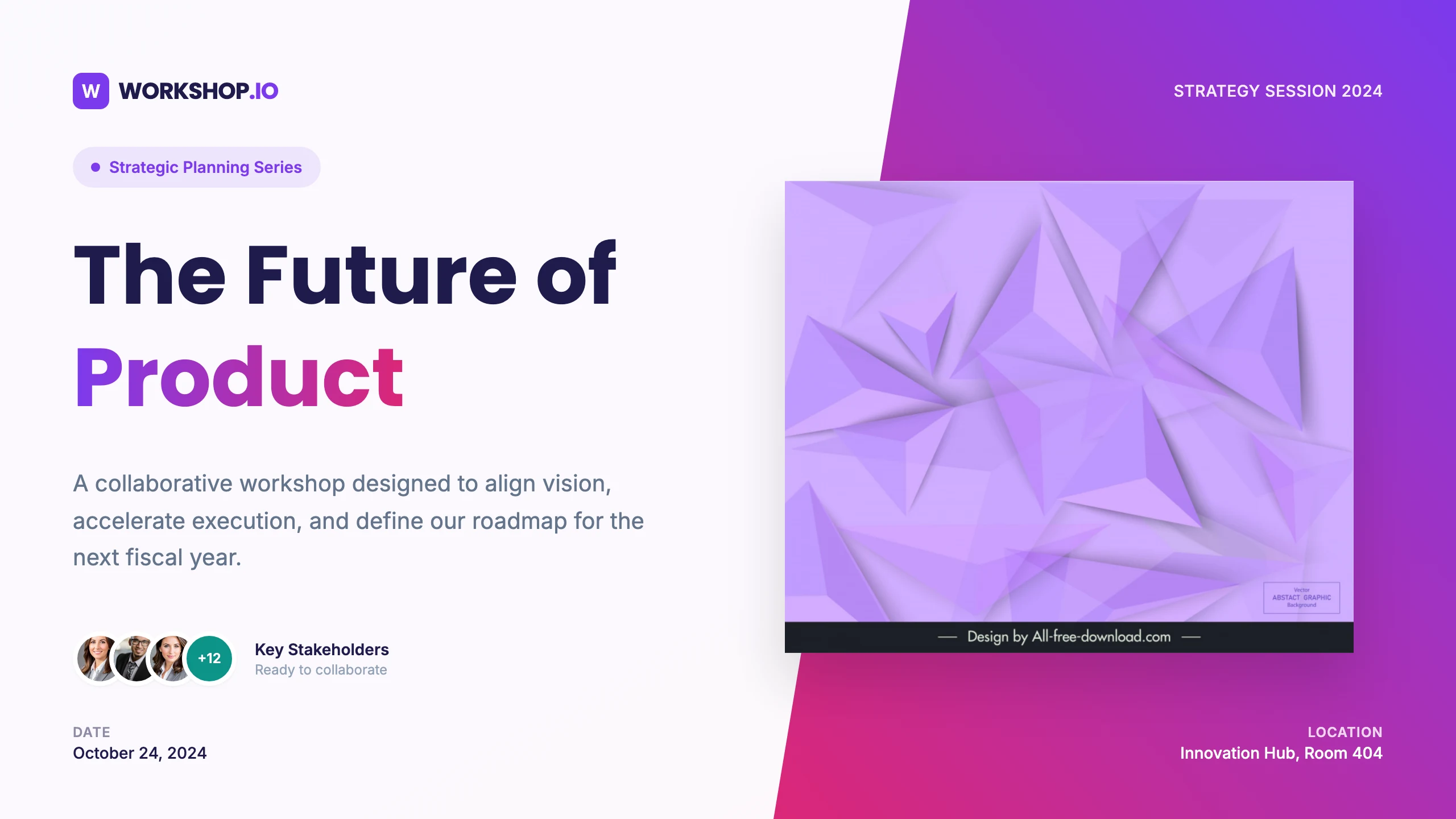 Workshop Slides: cover