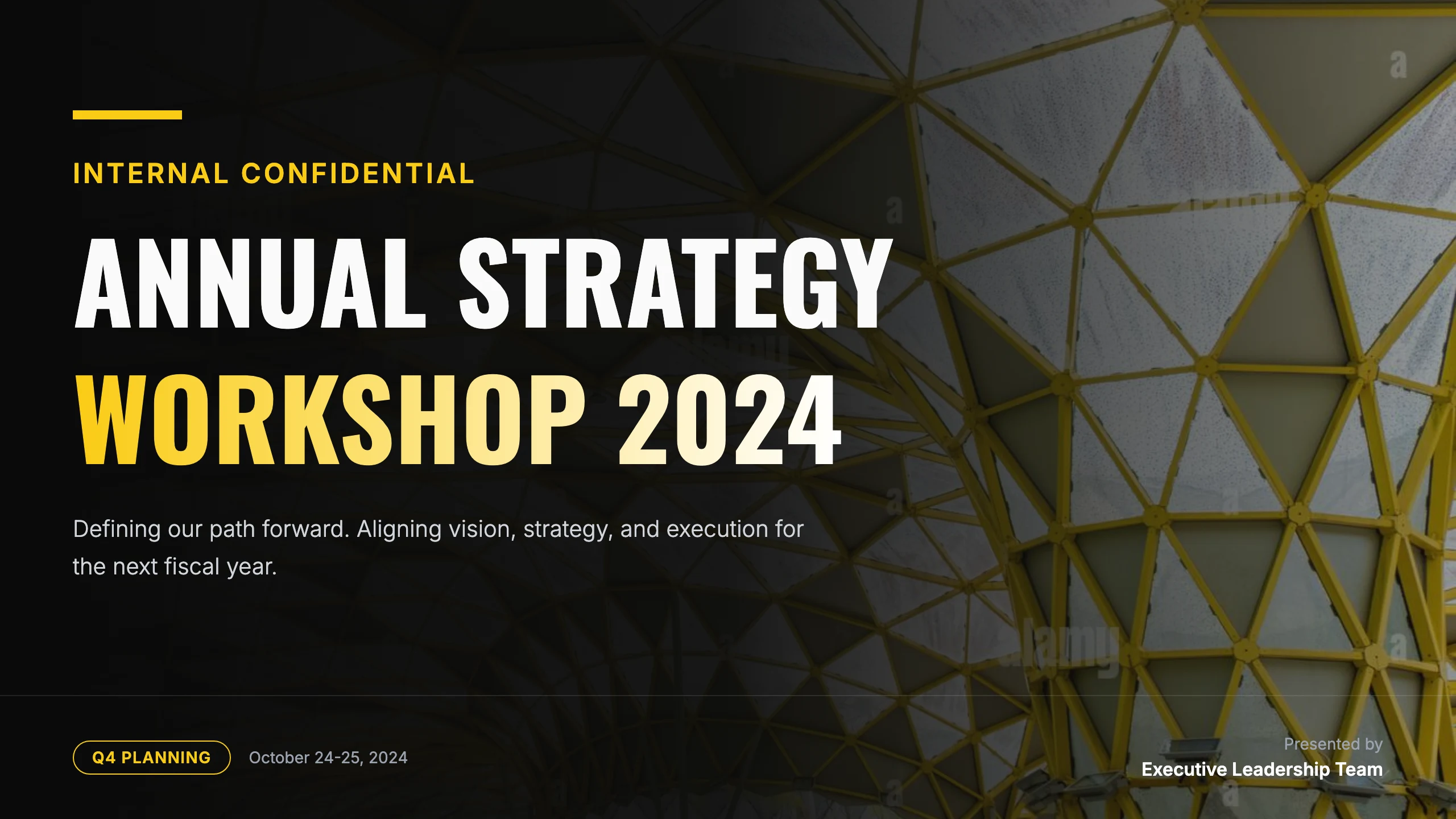 Workshop Slides: cover