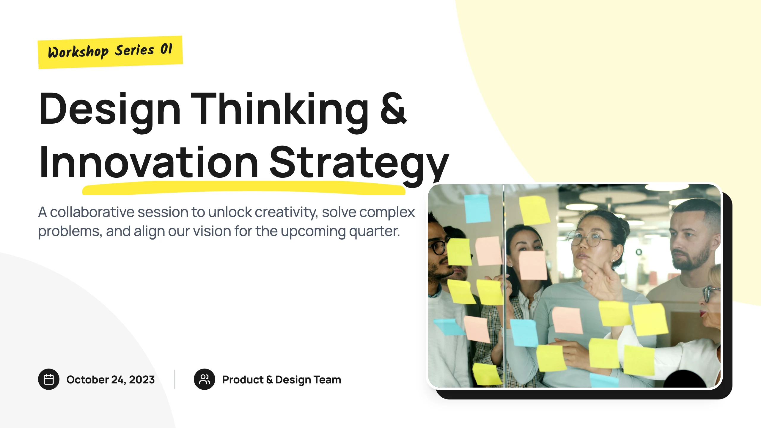 Workshop Slides: cover