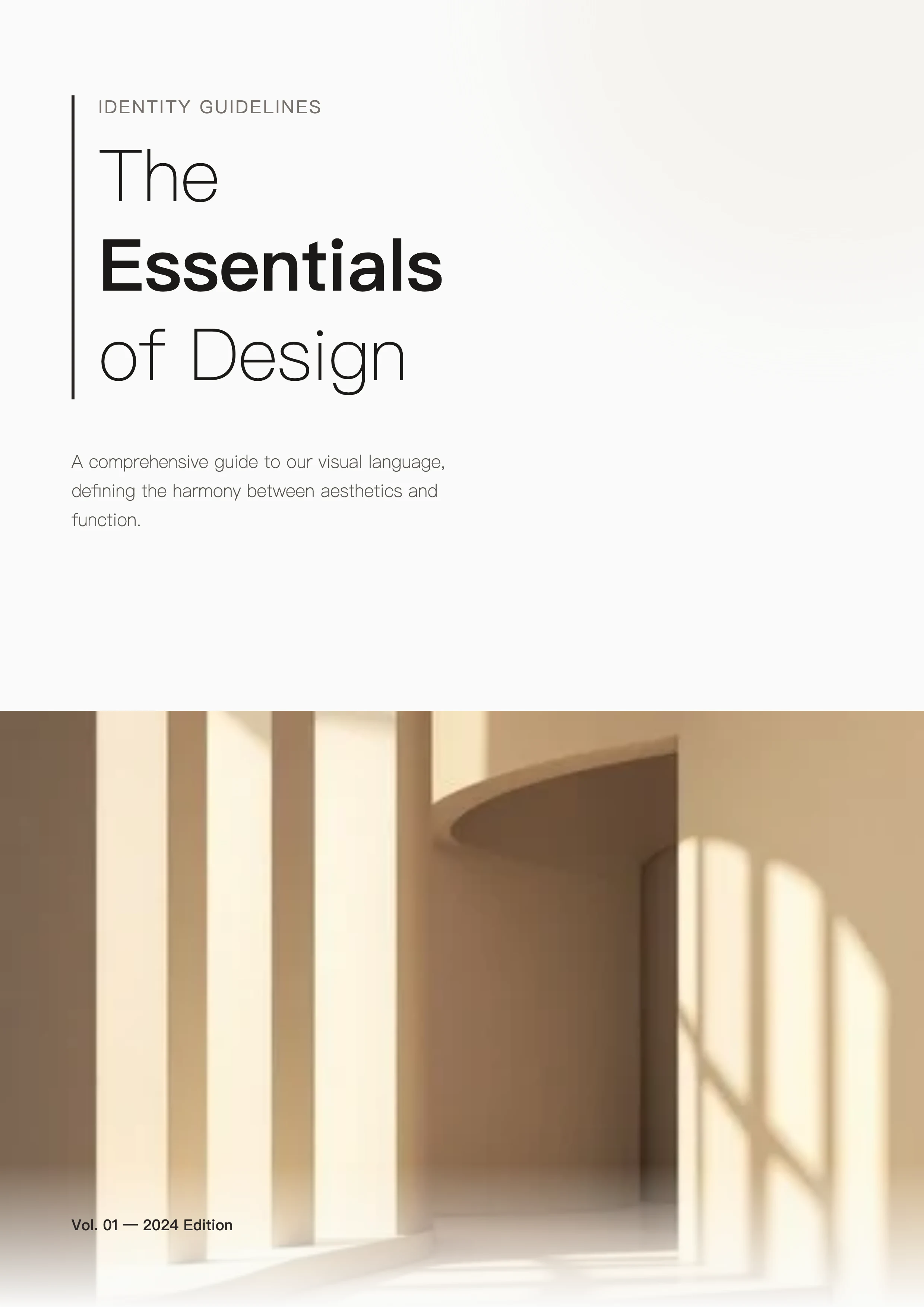 Brand Booklet: cover