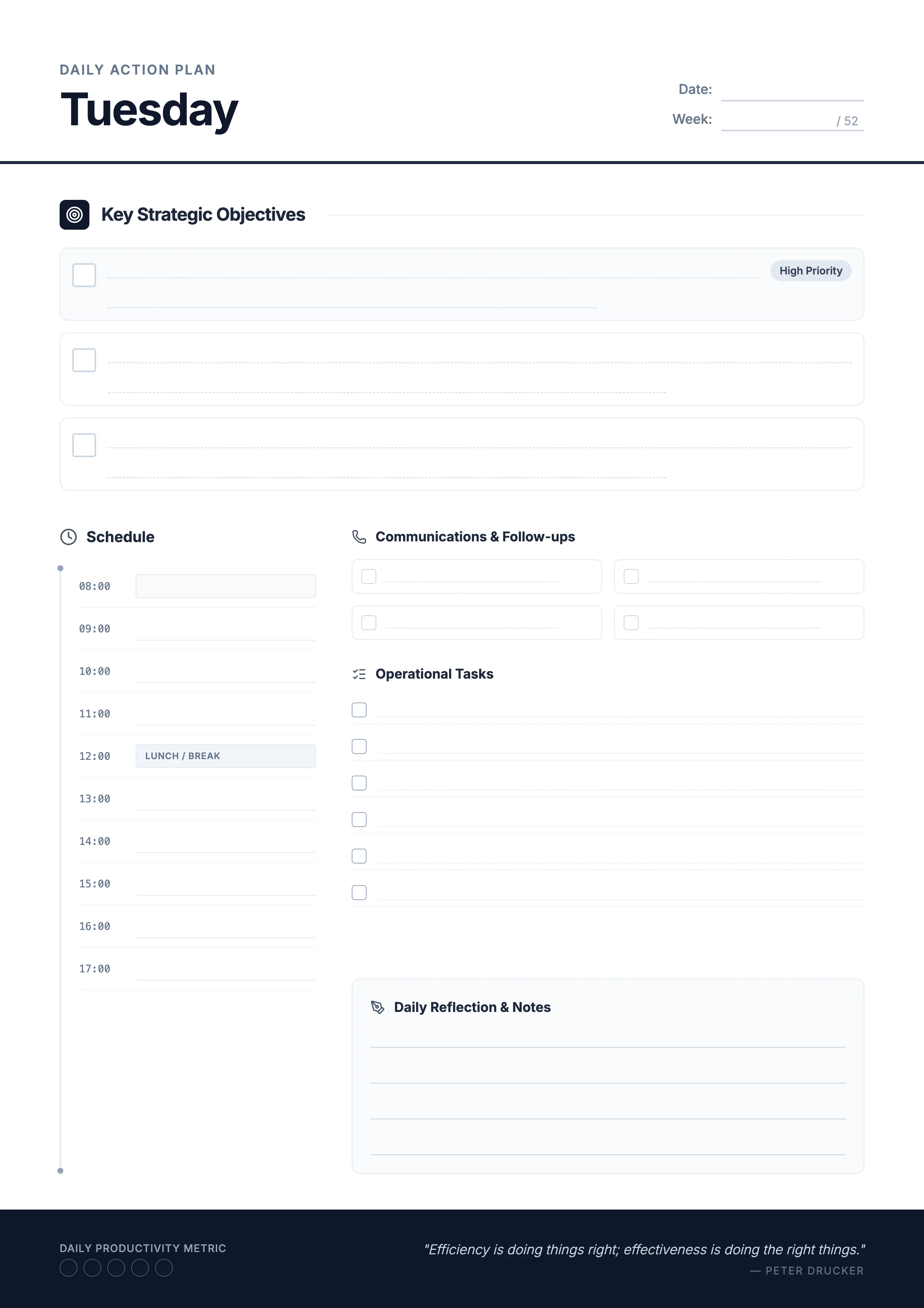 Daily Checklist: cover