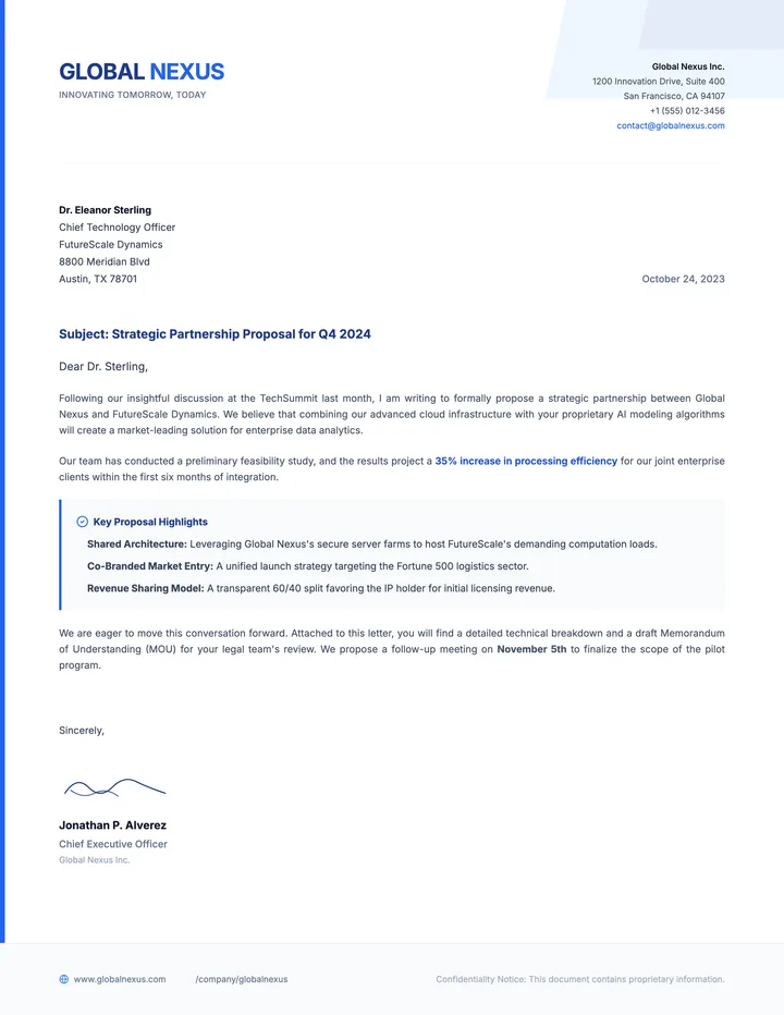 Letter