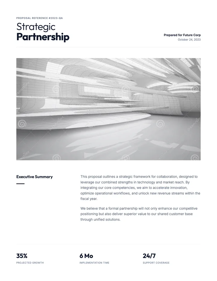 Partnership Proposal