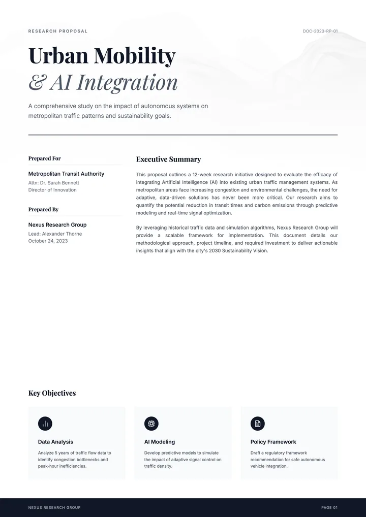 Research Proposal