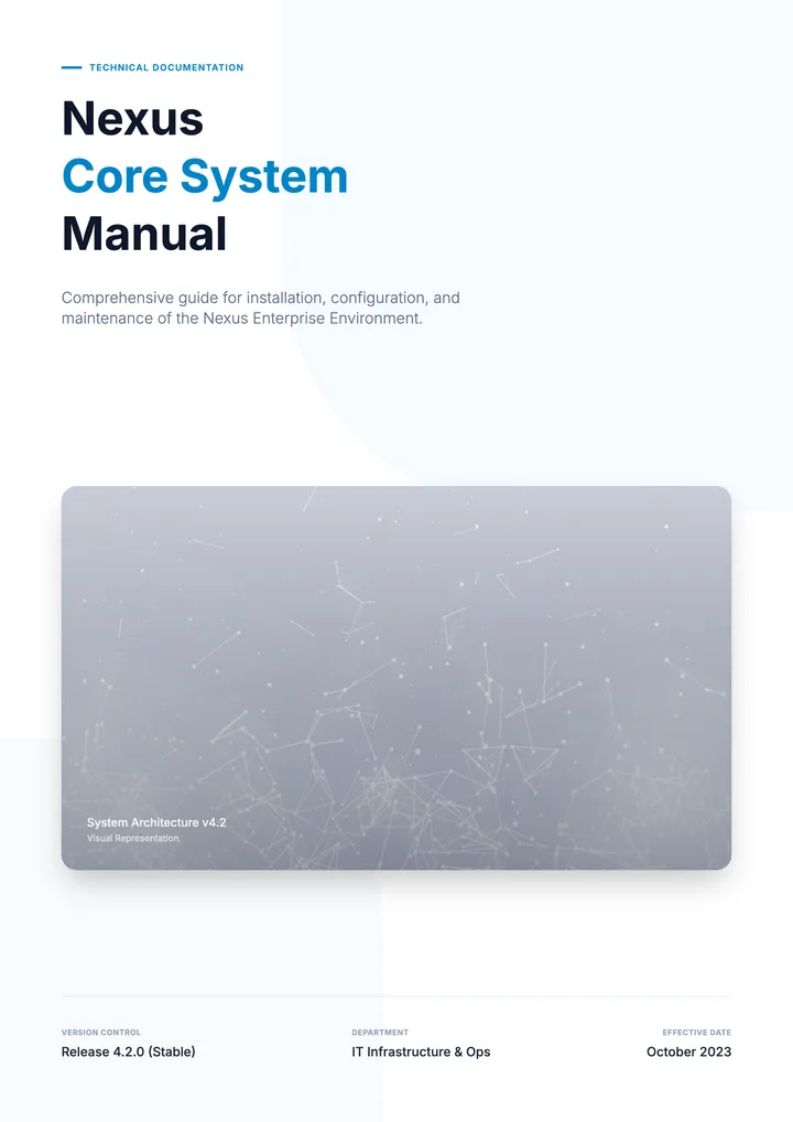 System Manual
