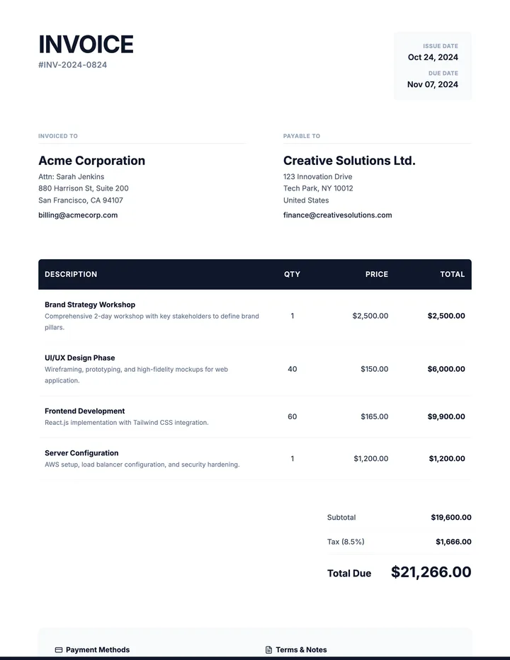 Tax Invoice
