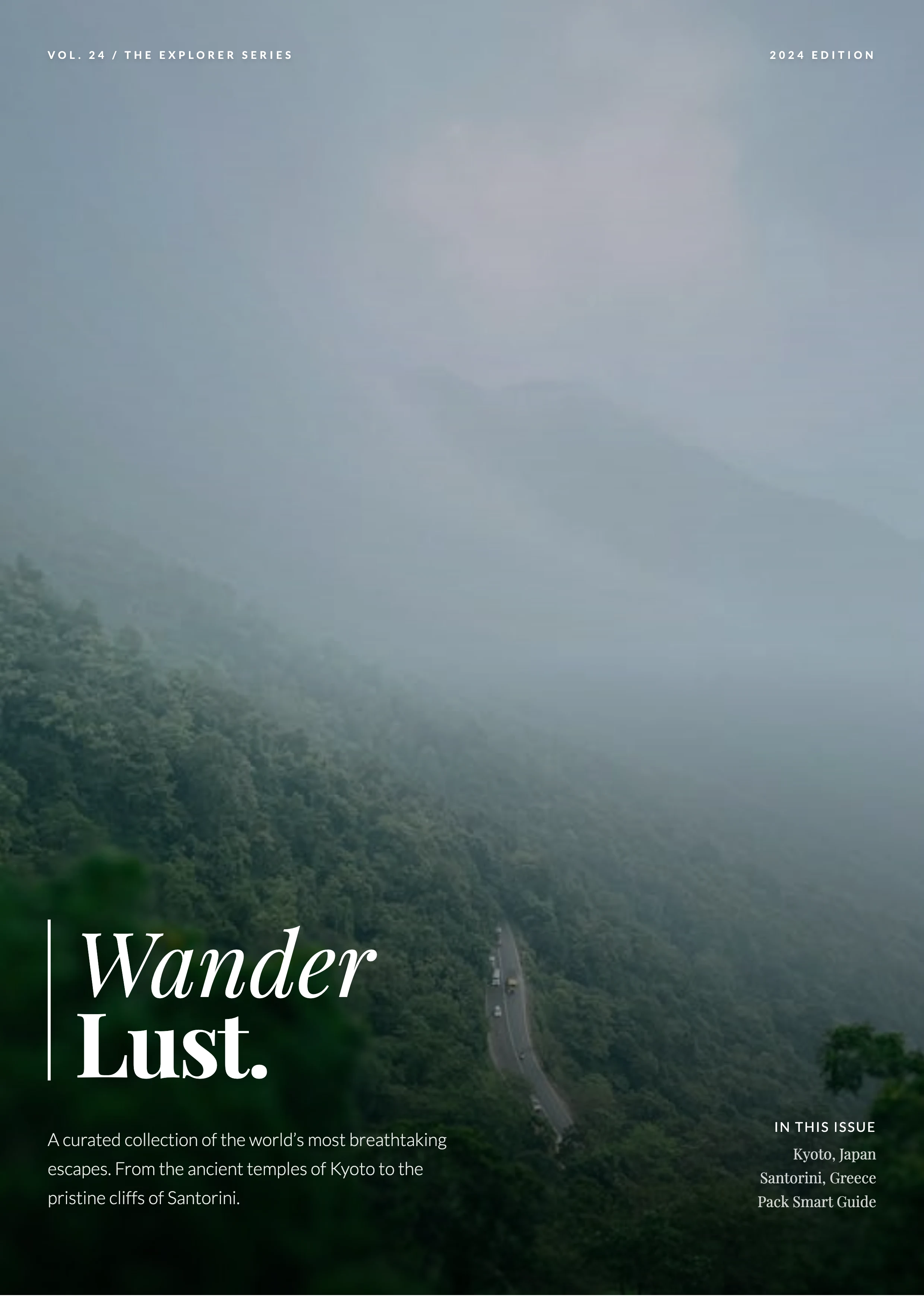 Travel Booklet: cover