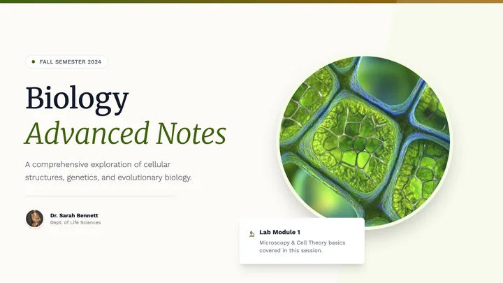 Biology Notes