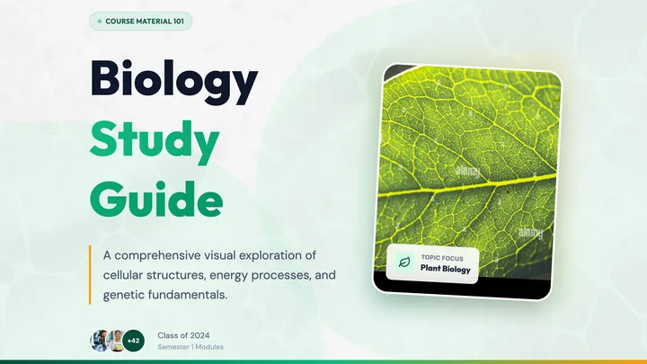 Biology Study Guide