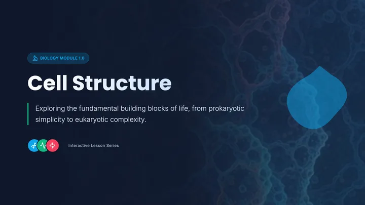 Cell Structure Lesson