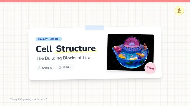 Cell Structure Lesson
