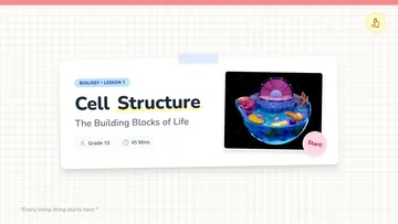 Cell Structure Lesson