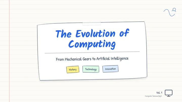 Computer History Timeline