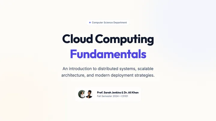 Computer Science Course