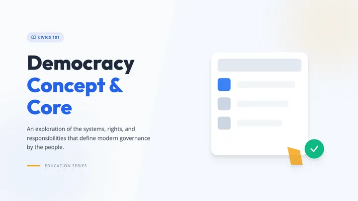 Democracy Concept