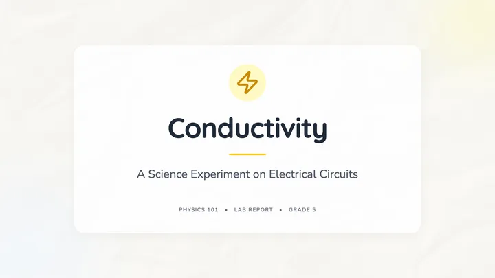Electricity Experiment