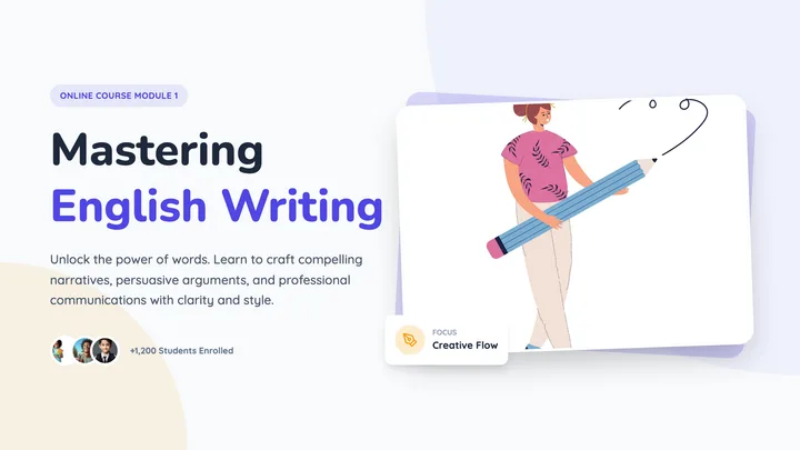 English Writing Course