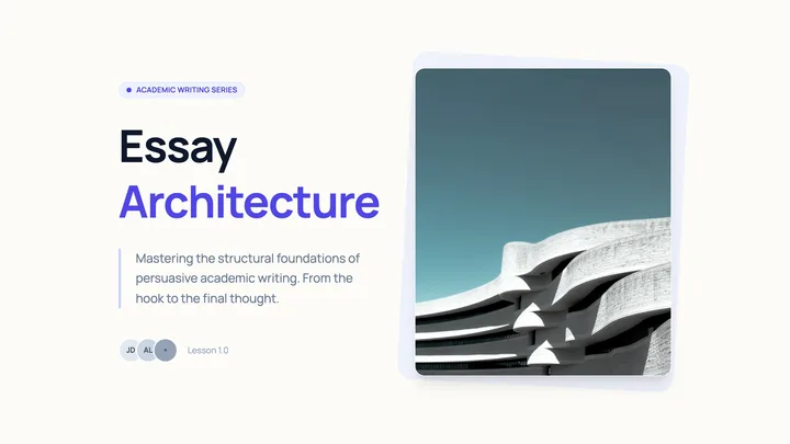 Essay Structure Lesson