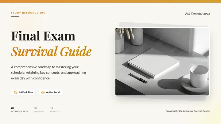 Final Exam Guide