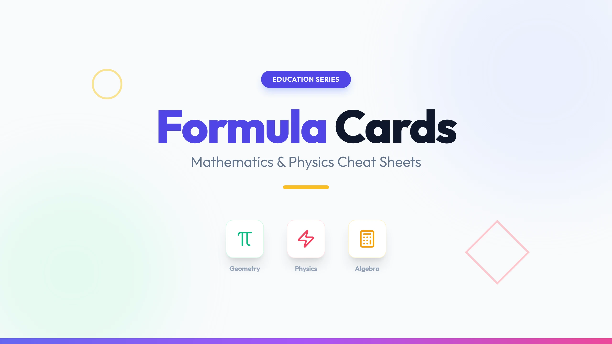 Formula Cards: cover