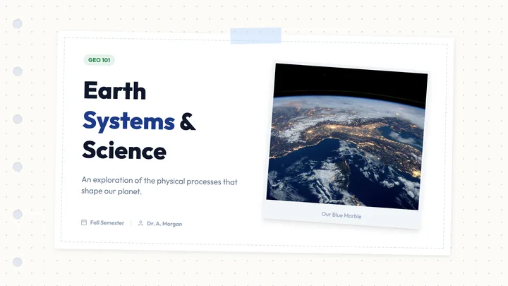 Geography Course