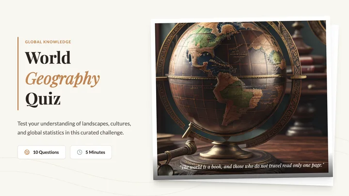 Geography Quiz