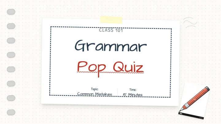 Grammar Quiz
