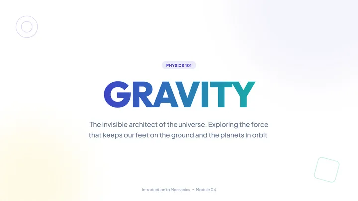 Gravity Concept