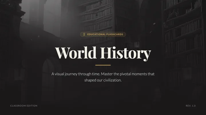 History Dates Cards