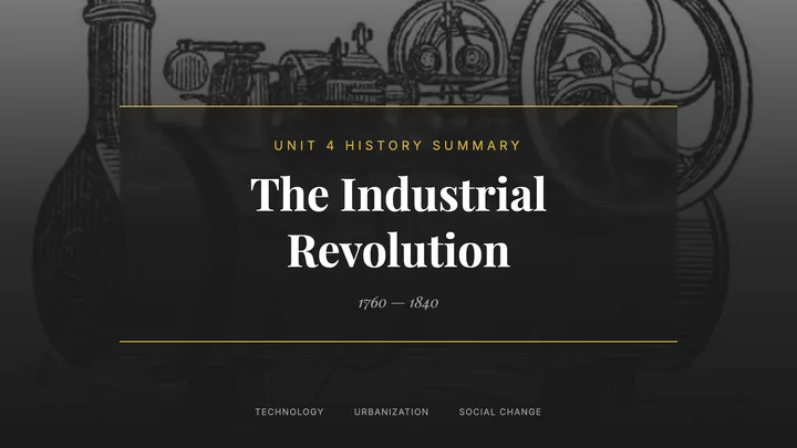 History Unit Summary