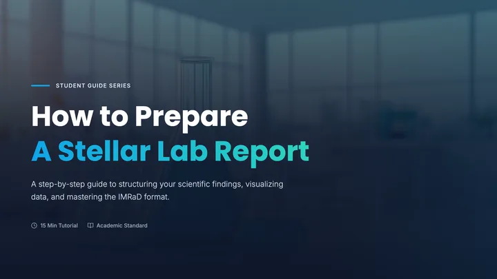 How to Prepare Lab Report