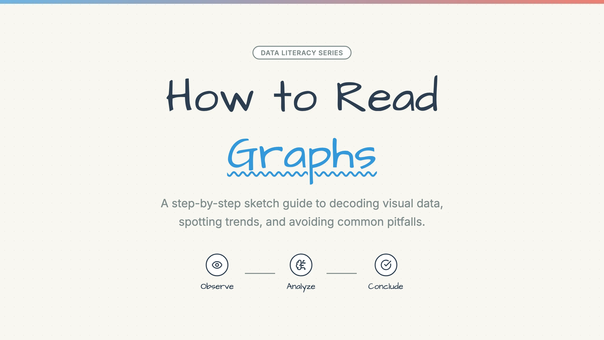 How to Read Graphs: cover