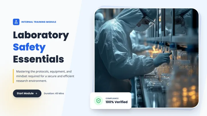 Lab Safety Training