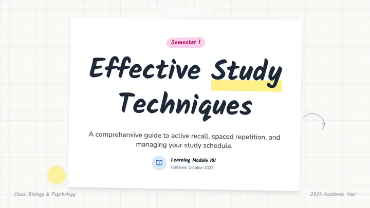 Learning Guide