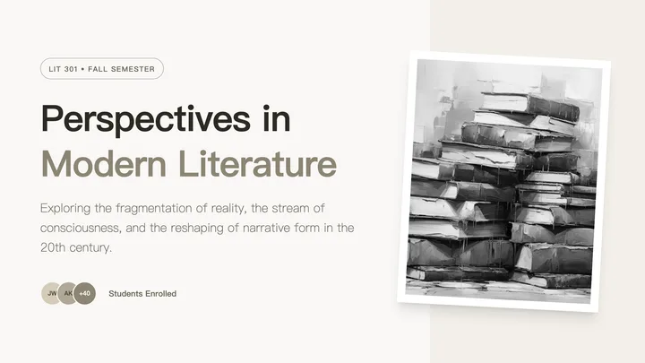Literature Course