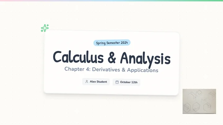 Math Notes