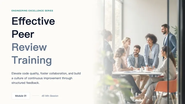 Peer Review Training