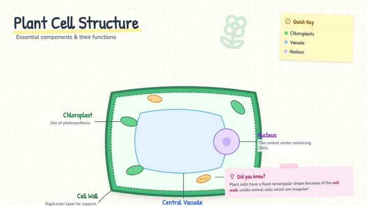 Plant Cell Diagram