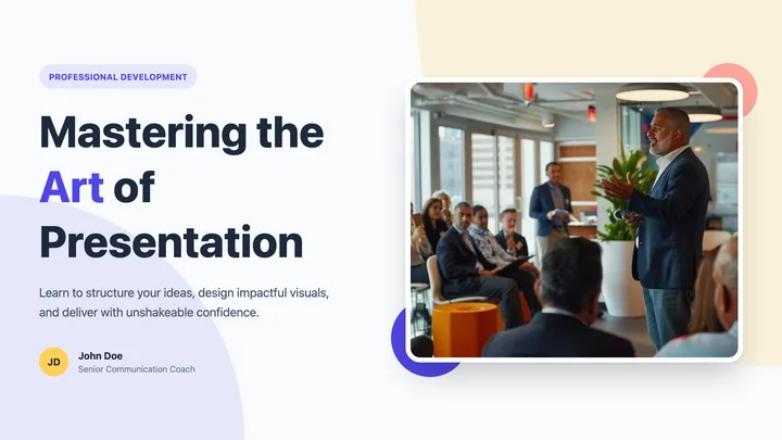 Presentation Training